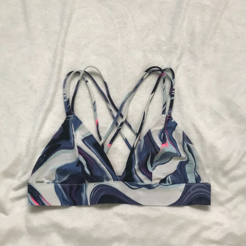 Pink Victoria's Secret Banded Strappy Bralette